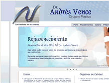 Tablet Screenshot of andresvence.com